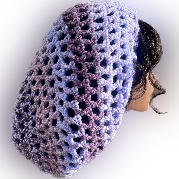 Accessories - Slouchy Purple Hand-made Tam♥️